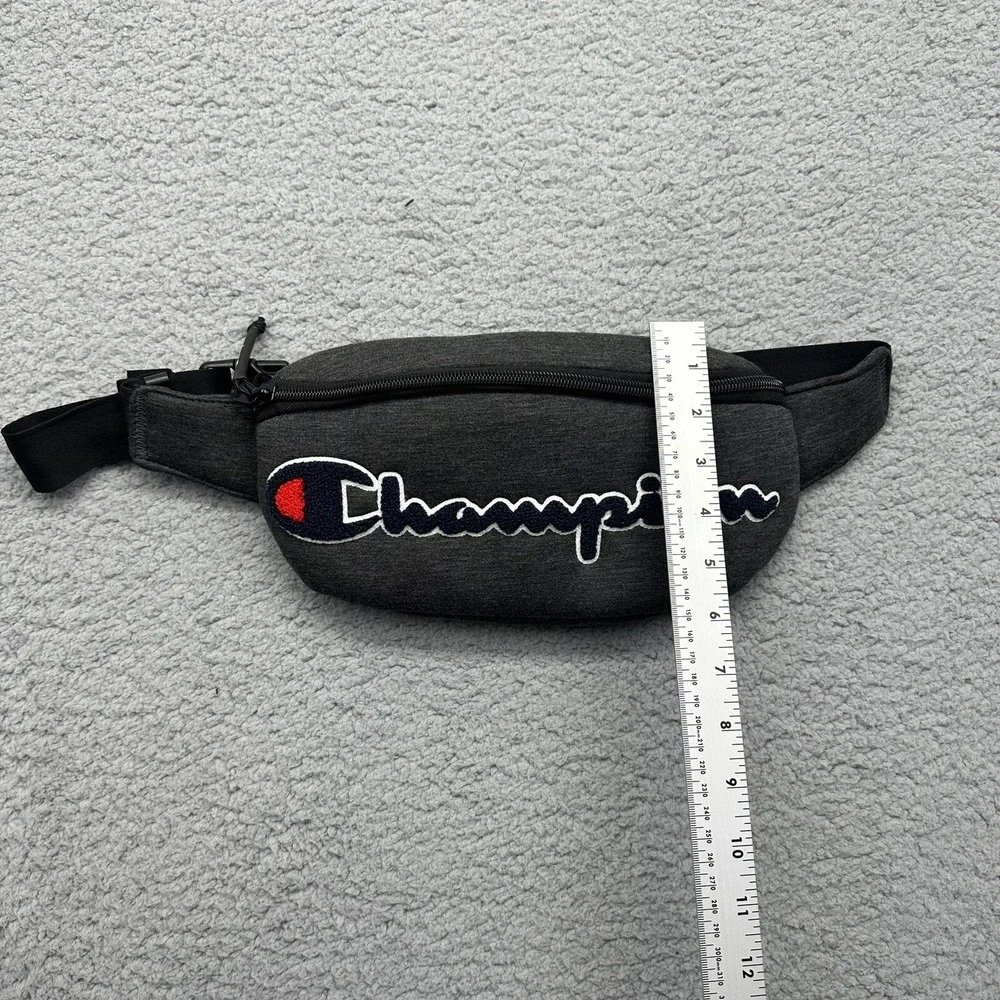 Champion CH1033-020 Prime Bag Slingpack Fanny Pack Dark Grey Felt Patch OSFA